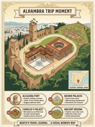 Of Kings, Caliphs, and Stone: Unlocking the Fortress Heart of the Alhambra 🇪🇸🏰