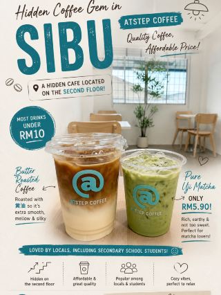 ☕ Hidden Café in Sibu, Sarawak 🇲🇾| Worth Climbing One Flight of Stairs
