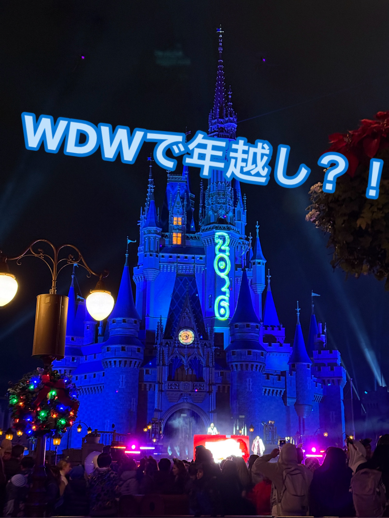【WDW】フロリダ・ディズニーワールドで年越し！夢のようなカウントダウンを体験しよう！