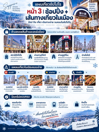 札幌旅遊攻略 | 購物、美食、觀光、交通便利,一城搞定