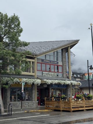 Drizzling Days in the Cozy Town of Canmore.