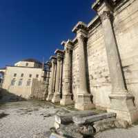 The Stunning Library of Hadrian in Athens