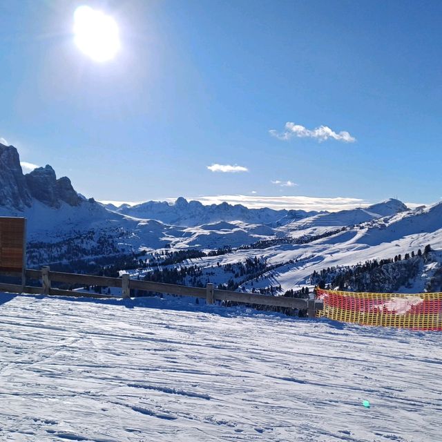 Super skiing in Italy