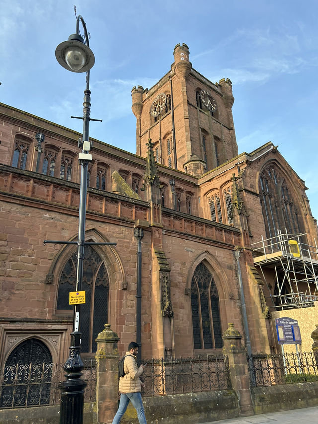Spon Street in the Early Evening: A Timeless Coventry Stroll