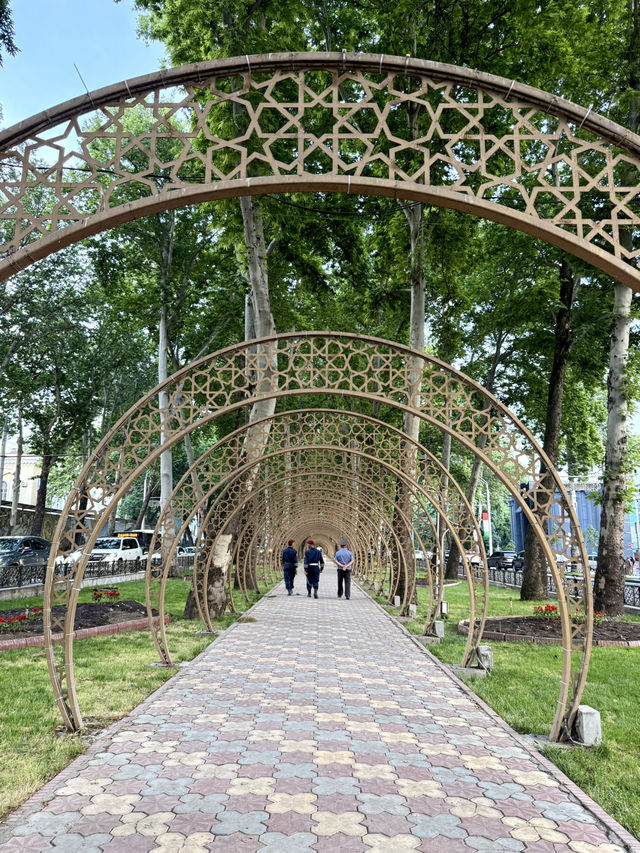 Spring Stroll on Rudaki Avenue, Dushanbe