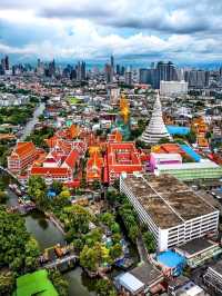Golden Buddha at Wat Paknam Phasi Charoen, Bangkok: A Towering Symbol of Thai Faith