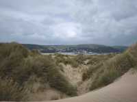 Dunes of fun in Ynyslas, Wales.