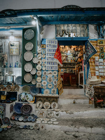 🏛 숨겨진 예술의 골목, 메디나의 아치 아래 🇹🇳