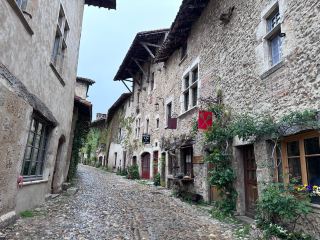 A stunning medieval town in France