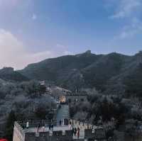 Winter Visit to Badaling Great Wall 🇨🇳 ❄️ 