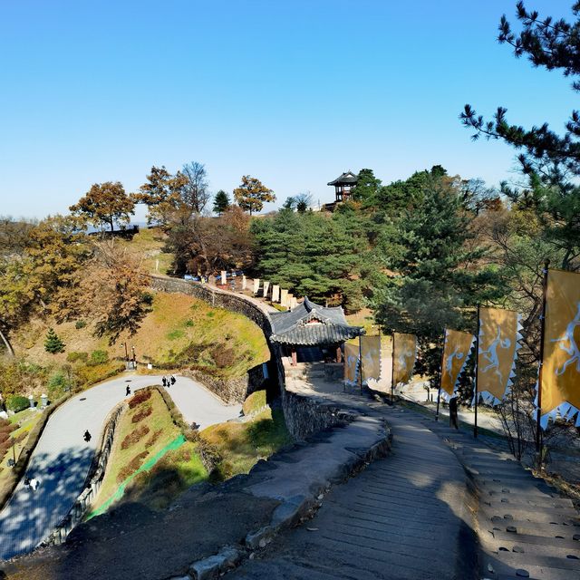 打卡韓國公山城