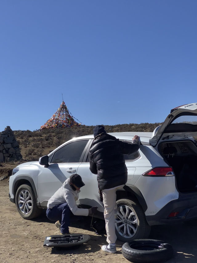 貢嘎雪山下的旋轉木馬是川西的極致浪漫