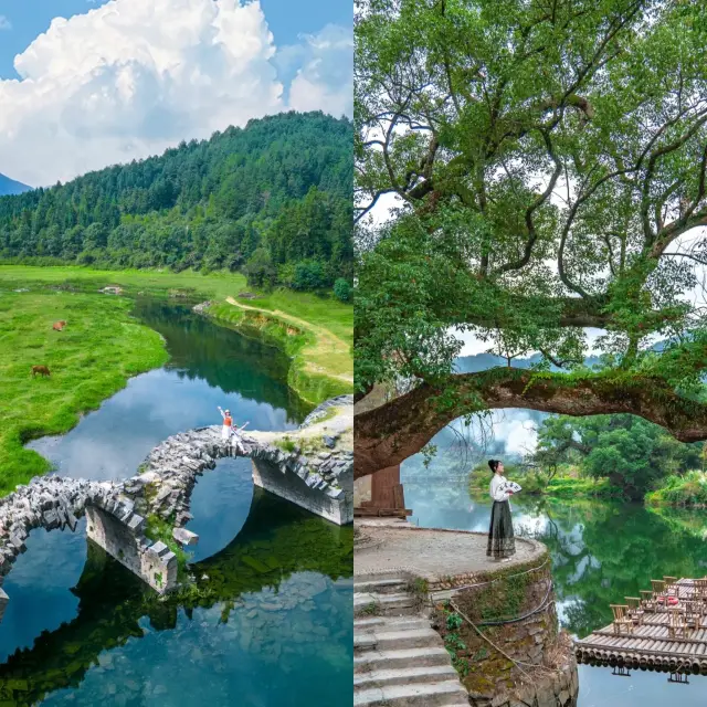 วางแผนการท่องเที่ยวสามวันสองคืนที่ Wuyuan, สัมผัสความสวยงามของสีแห่งฤดูใบไม้ร่วงและความโบราณ