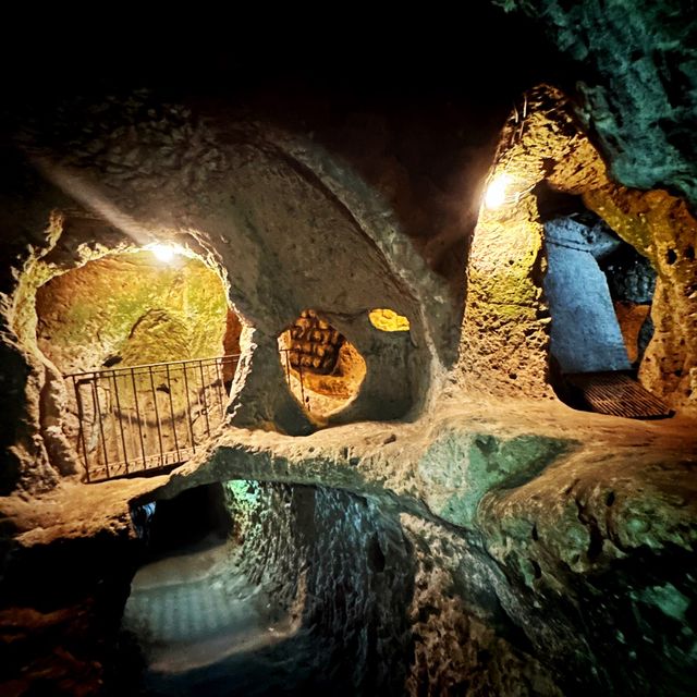 🇹🇷Derinkuyu UNDERGROUND City!🤯🌆