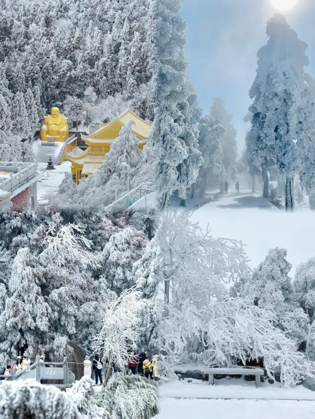 推薦一個廣東人看雪最省時省錢的看雪聖地-南嶽衡山