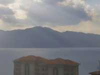 日落美景，冬日峽灣