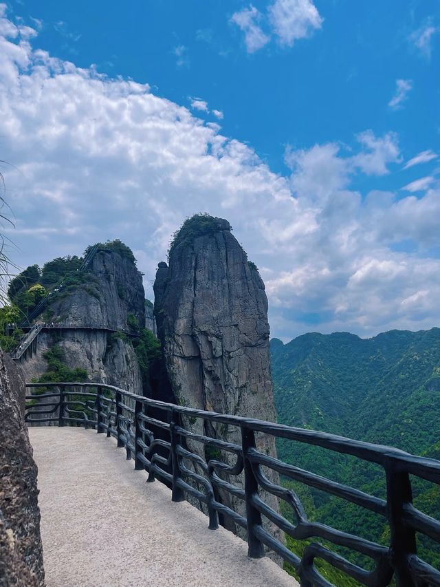 趁著南方小土豆不在飛奔台州“天空之城”