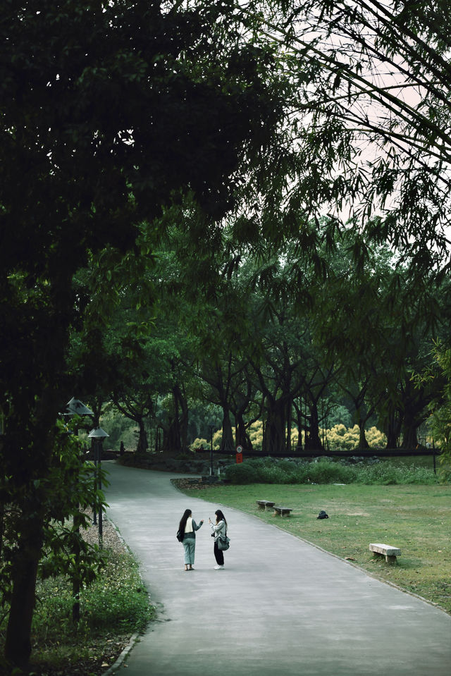 廣州科幻末日電影感公園，適合陰雨天去！