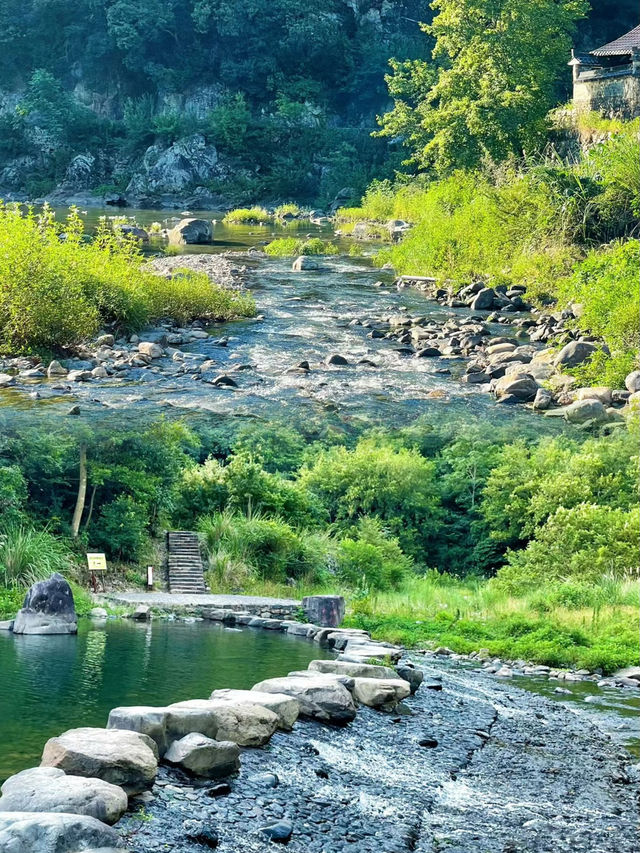 趕快衝我在紹興找到了一處世外避暑玩水地