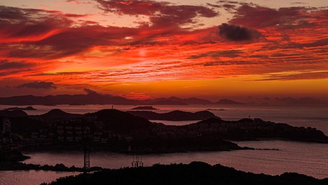 岱山島——夢幻朝霞
