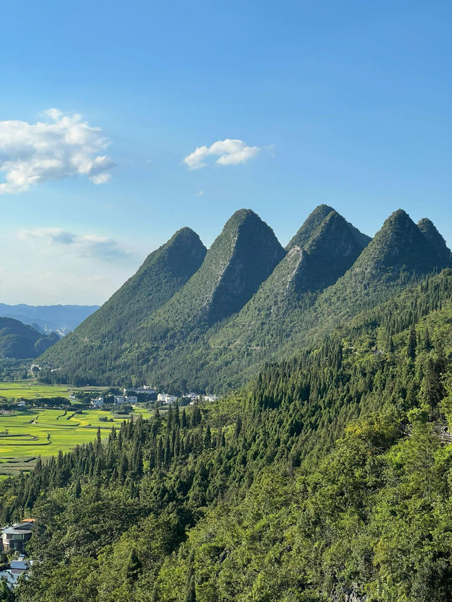 貴州寶藏景區萬峰林，已列入旅遊必去清單