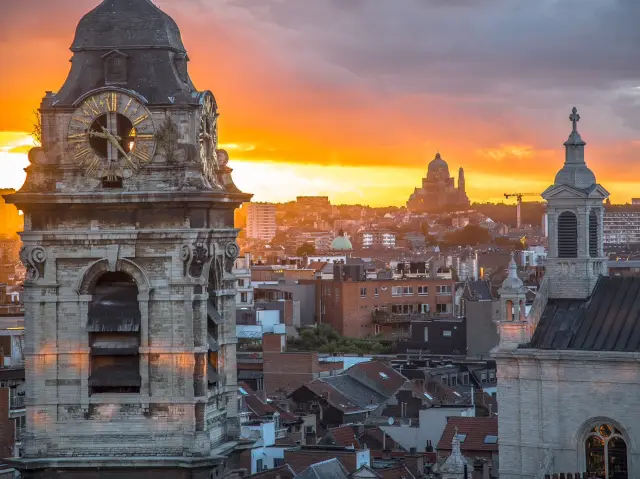 布魯塞爾的日落觀賞地點！