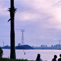 【海灣公園】看日落，看海潮，逛公園，逛市集