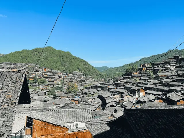 Xijiang Qianhu Miao Village, Guizhou.