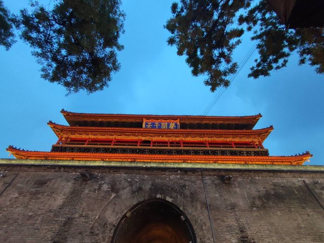 西安。