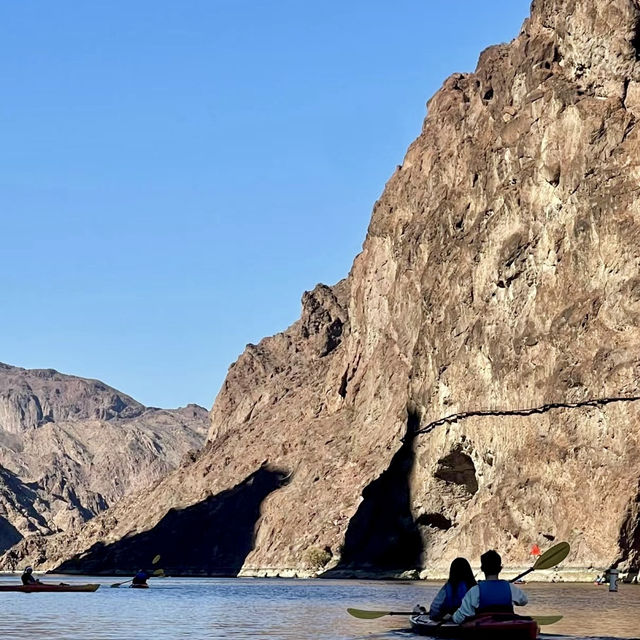 Lake mead kayaking Day 