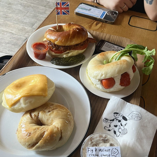 서울에서 런던여행 온 느낌 나는 유명한 베이글 맛집