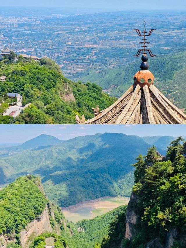 崆峒山。