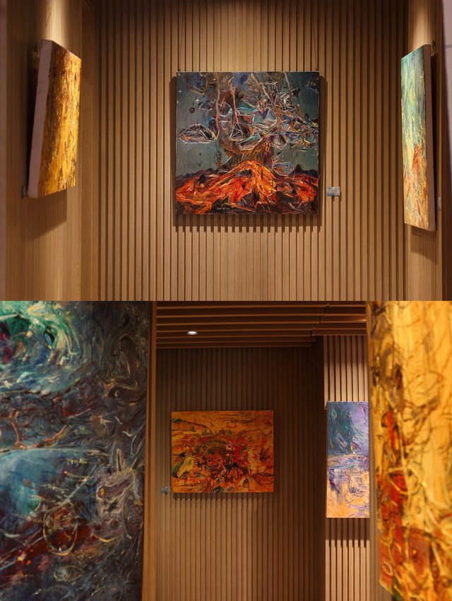 西安看展拍照｜酒店裡的藝術世界。