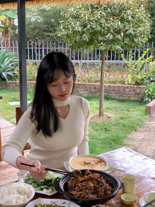 정원 속 시골 요리, 양숙의 최고 맛집!!! (죽순 오리 찜)