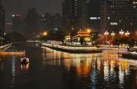 成都不止九眼橋，最美夜景安順廊橋