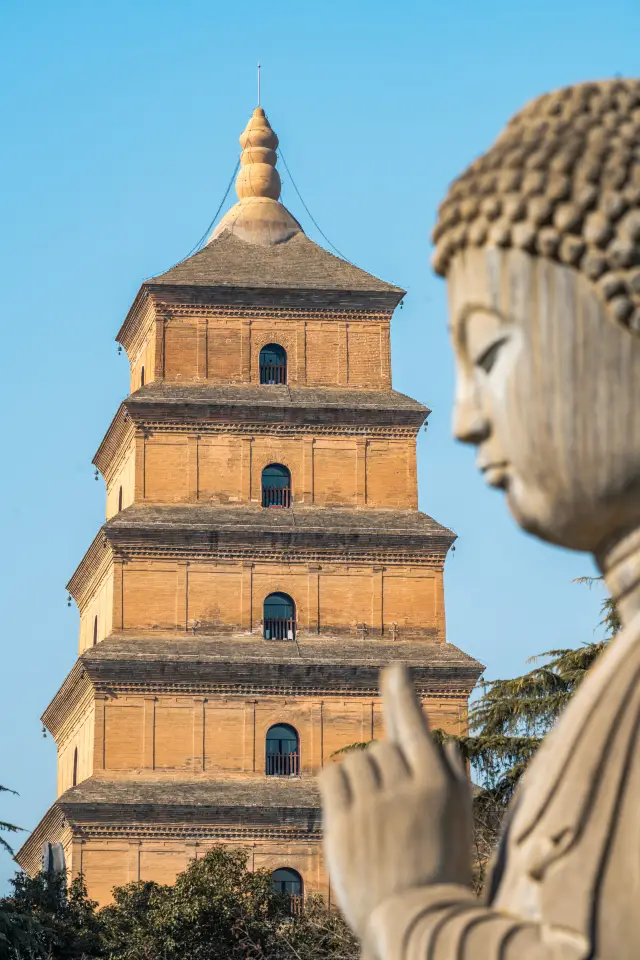 Xi'an | Daci'en Temple, Giant Wild Goose Pagoda's Best Photo Spots