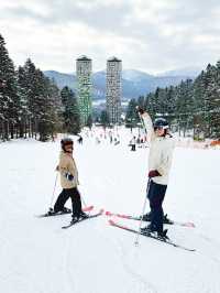 不得不說，全家一起滑雪，北海道TOMAMU真的是絕了