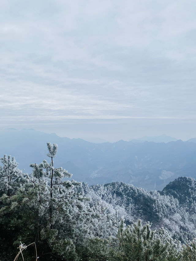 暢遊浙西「小雪山」——太子尖雪景