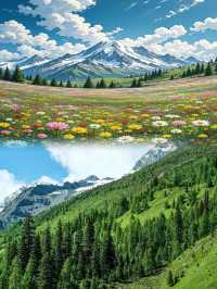 5月的四姑娘山就是封神級的美景