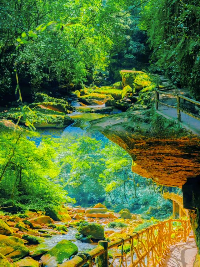 碧峰峽，邂逅美麗的山水畫卷！