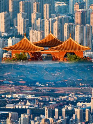 Stroll along the Tao River and experience Yangquan's local life and slow pace of life