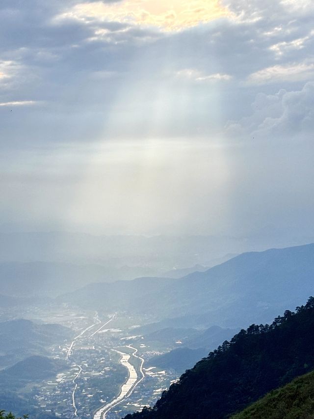 五一期間嘅武功山實況