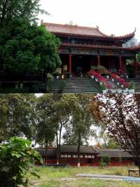 成都向南一半禪意鐵像寺 一半煙火是水街