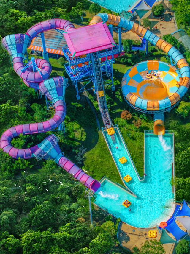 杭州玩水天花板💦 安吉歡樂風暴水上樂園