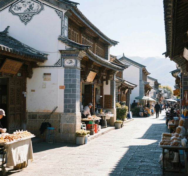 大理喜洲｜隱藏喺白族古鎮嘅治癒系田園，一日玩法全解鎖！
