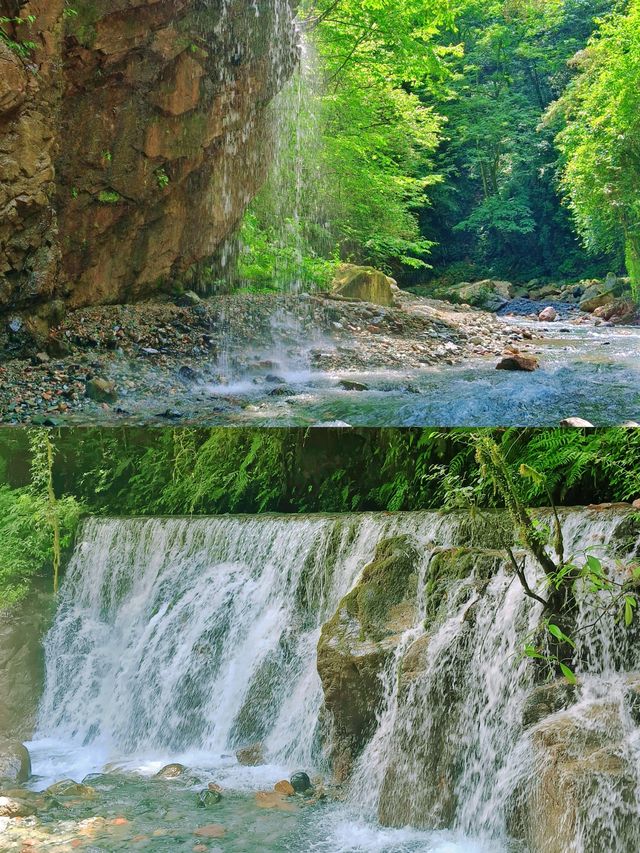 盛夏避暑秘境地，吸氧行山「瑞士」大飛水