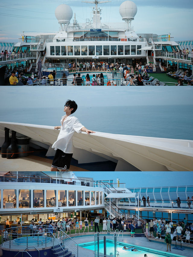 同父母坐郵輪旅行 讓我實現咗一路躺平  暑假到咗，大家都計劃去旅行，如果你帶小朋友或者父母嘅話一定要睇