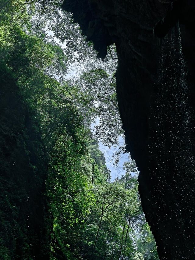 地表最像異世界的地方！我在重慶龍水峽地縫被美到失語🪨