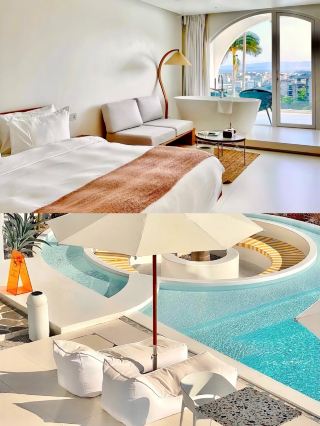 Xiamen's Trending Seaside Pool Guesthouse! Lie Back and Watch the Orange Sea Sunrise—So Beautiful You'll Scream!