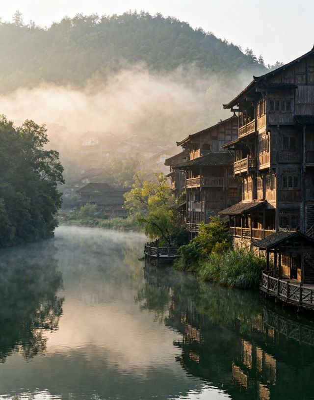 驚艷時光的世外桃源！貴州烏江寨，一個會呼吸的黔北民居群落